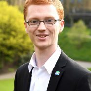 Ross Greer with the Scottish Secular Society